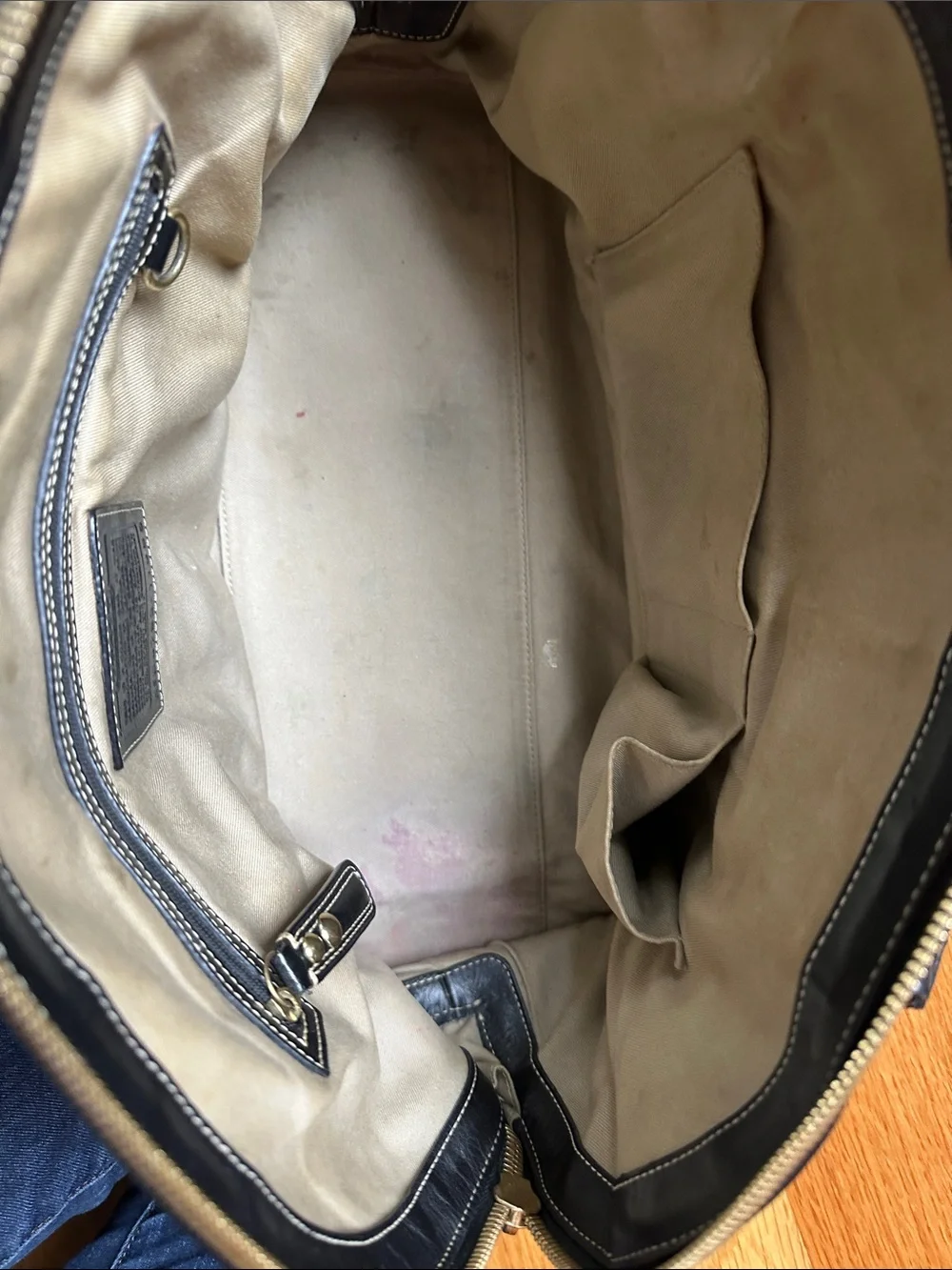 Coach Vintage Miranda Hampton purse hand bag satchel